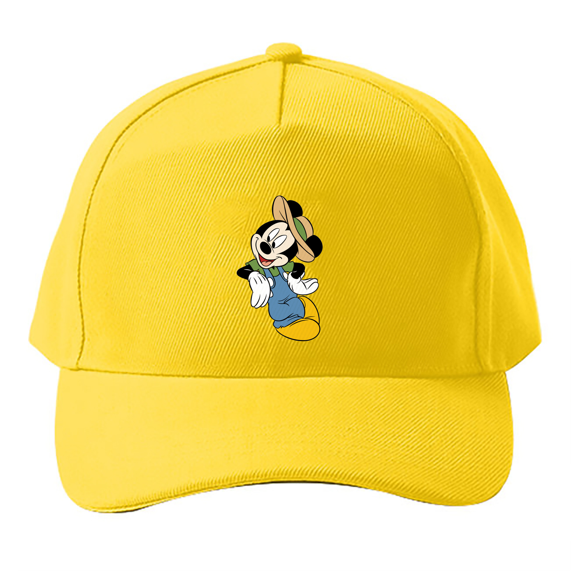（画像用） ミッキーマウス Mickey Mouse ベースボールキャップ 綿100％ 男女兼用 帽子 スポーツ